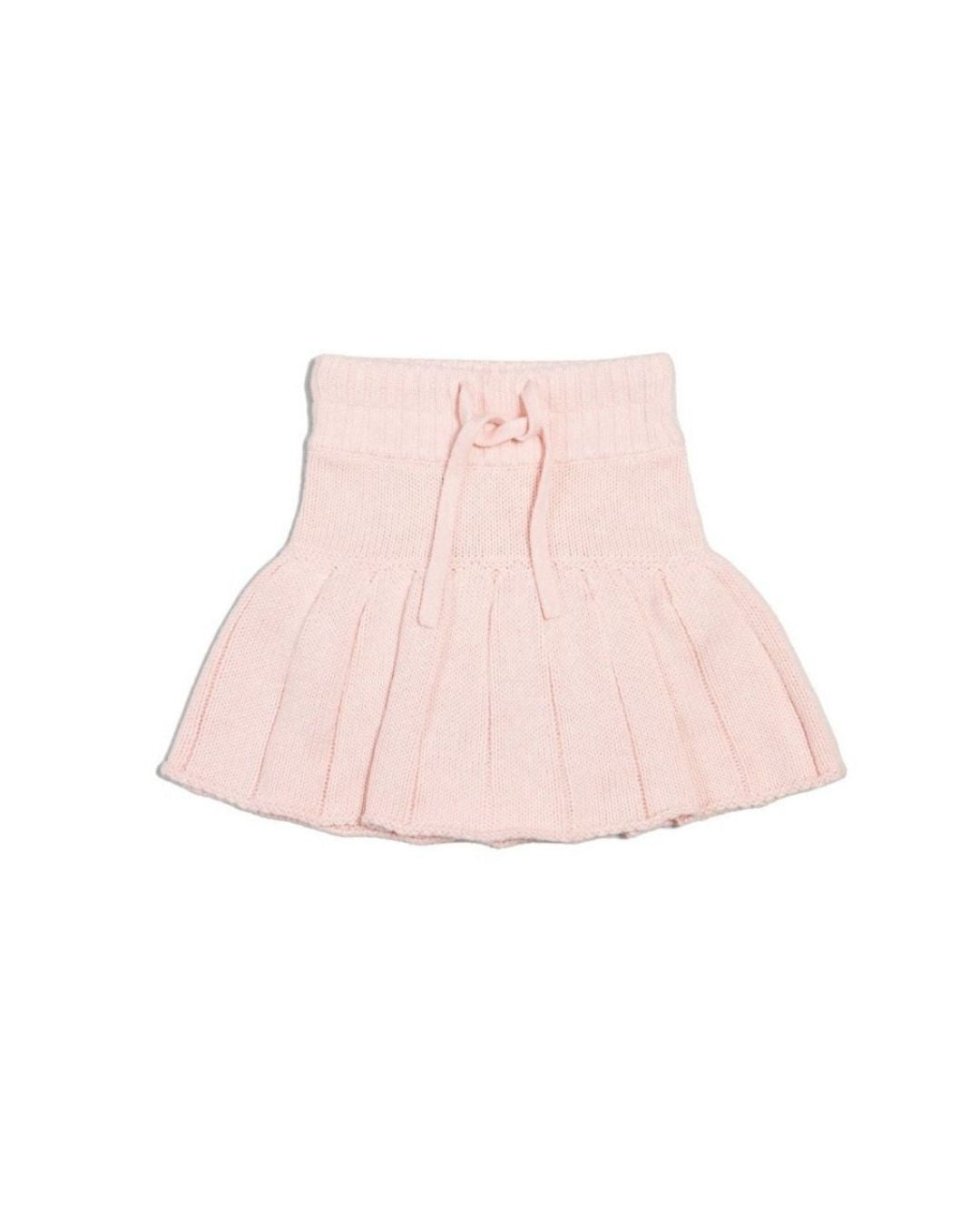 MIKA & MILO Pleated Tennis Skirt | Blush - - organic cotton cashmere