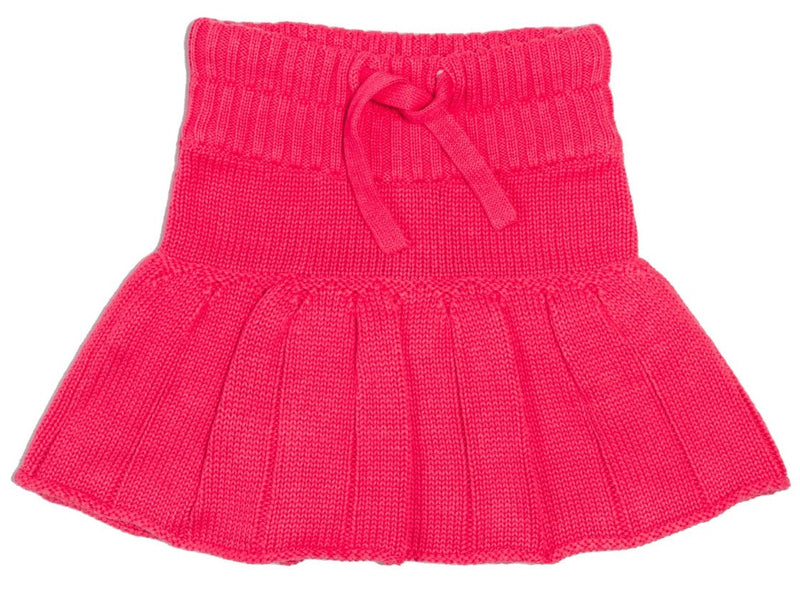 Knitted Tennis skirt, organic cotton/ cashmere