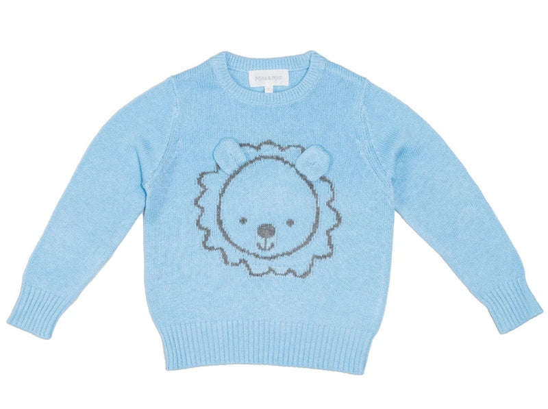 Baby Lion Jumper, organic cotton and cashmere
