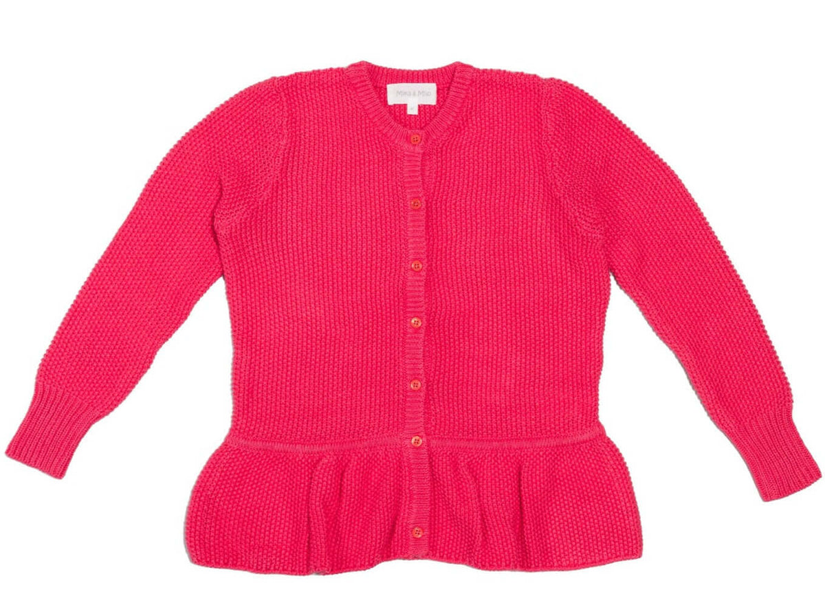 kids organic cotton cardigan