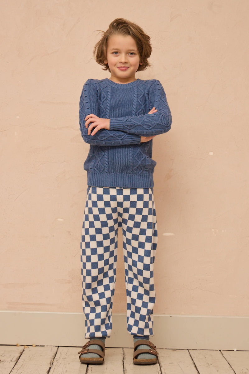 Cable Popcorn Jumper | Bluestone