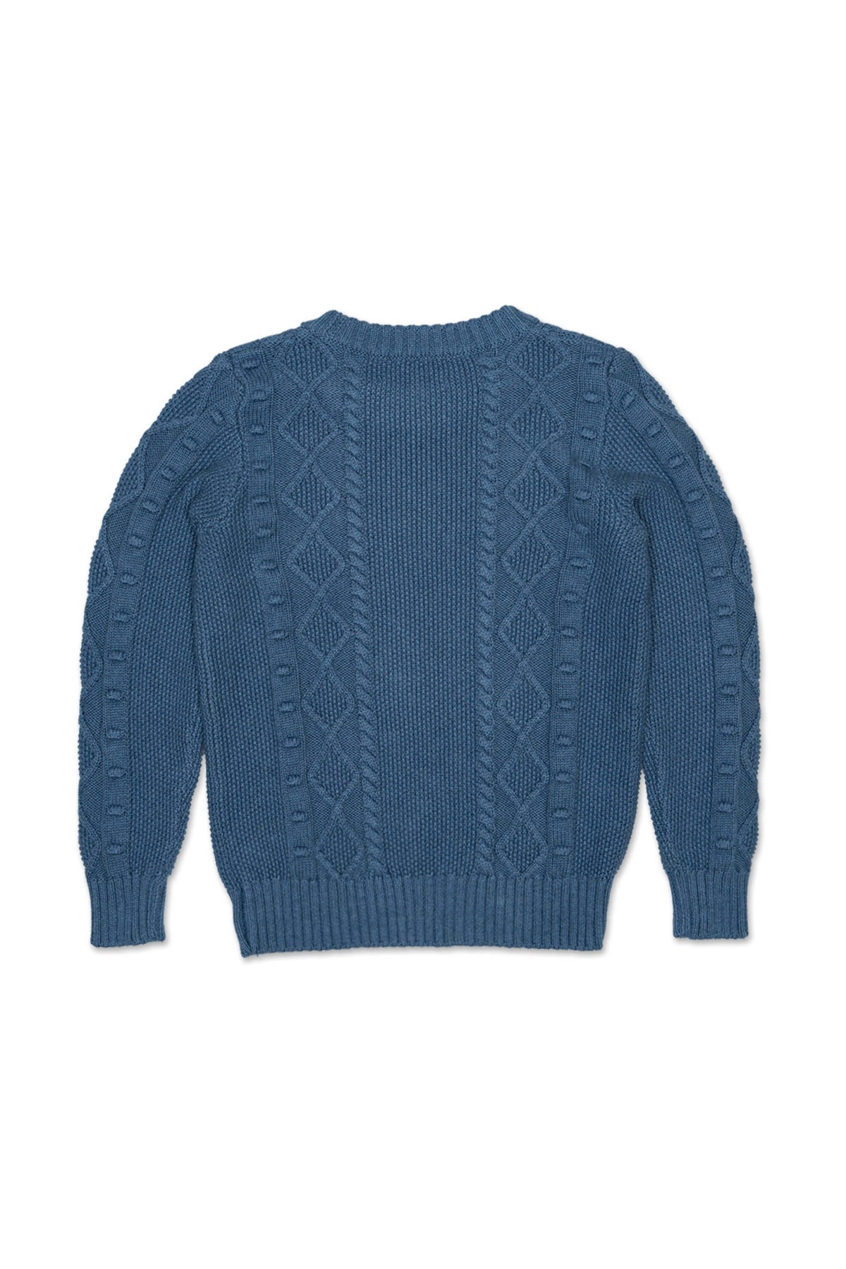Cable Popcorn Jumper | Bluestone — image 3 of 7