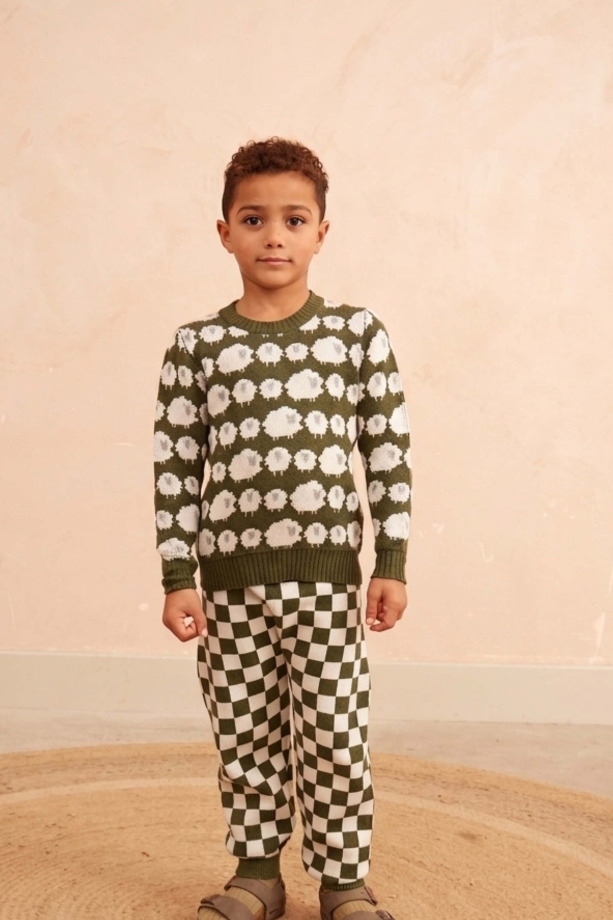 Flock of Sheep Jumper | Avocado — image 4 of 6