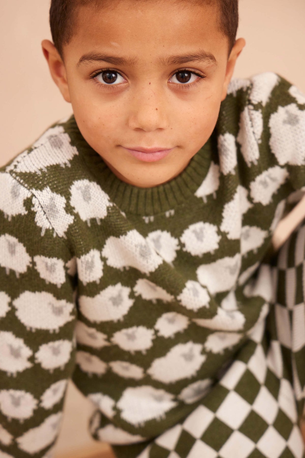 Flock of Sheep Jumper | Avocado — image 6 of 6