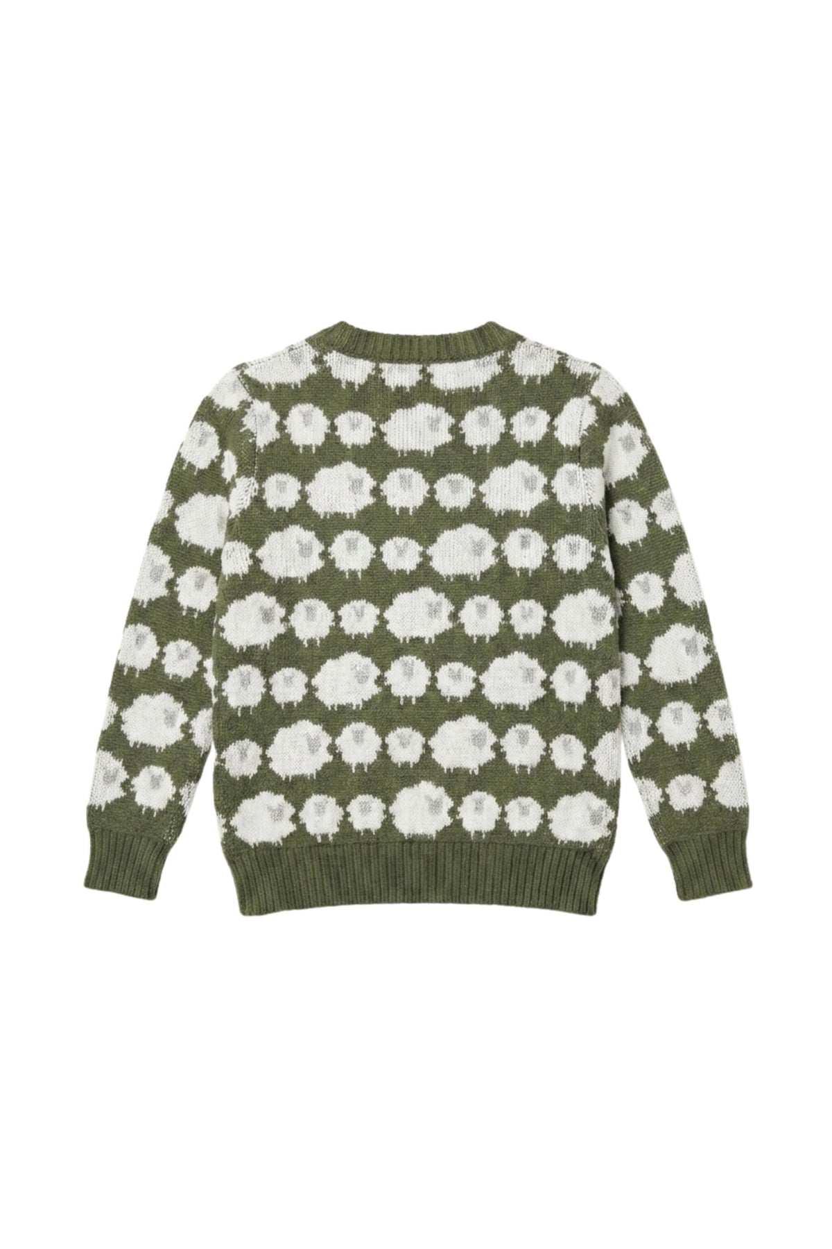 Flock of Sheep Jumper | Avocado — image 3 of 7