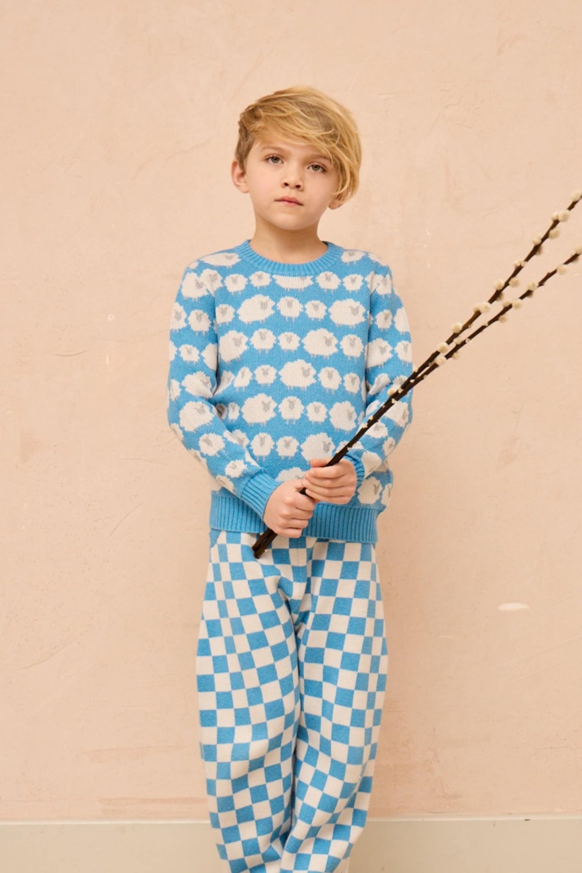 Flock of Sheep Jumper | Iceland Blue — image 1 of 6
