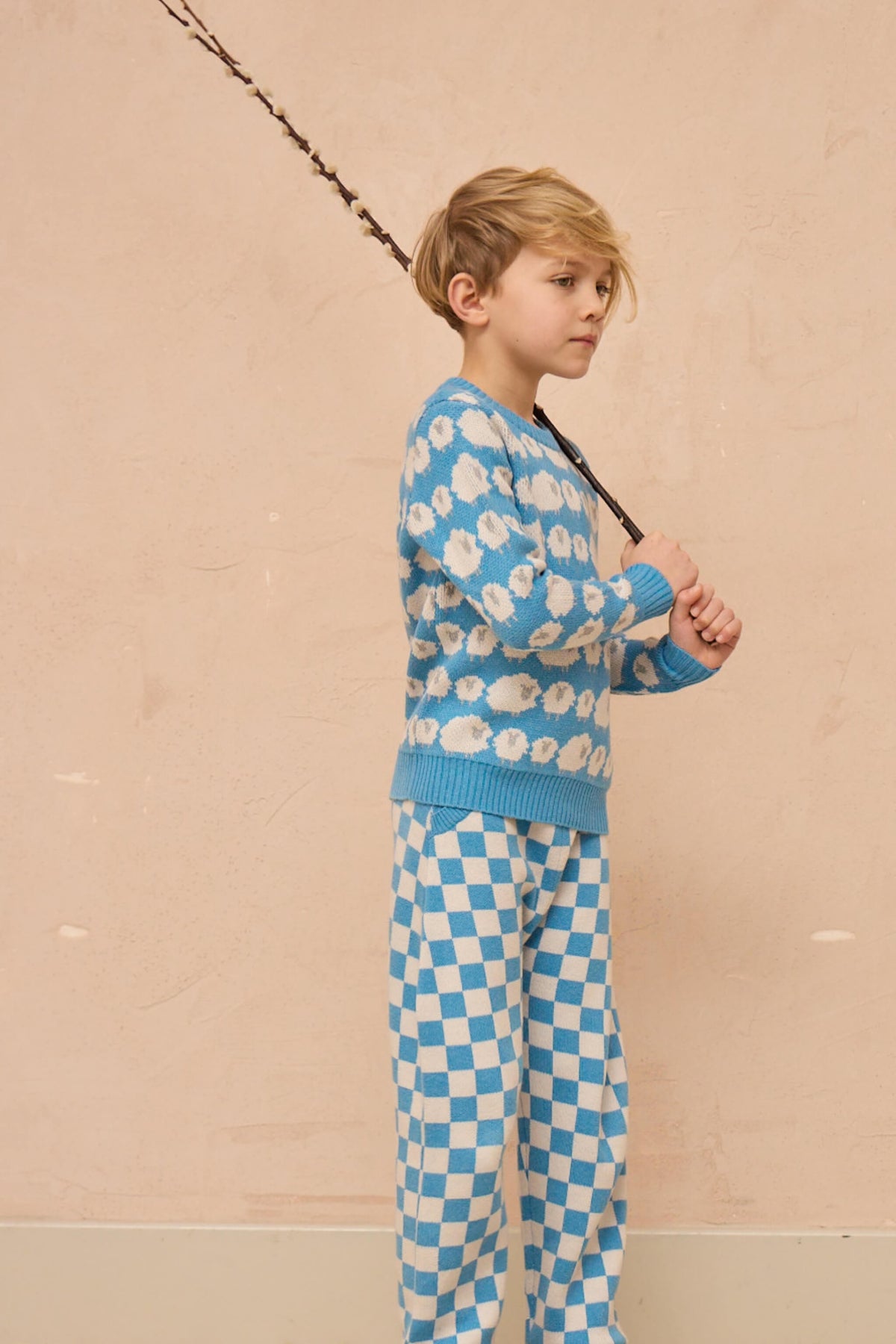 Flock of Sheep Jumper | Iceland Blue — image 4 of 6