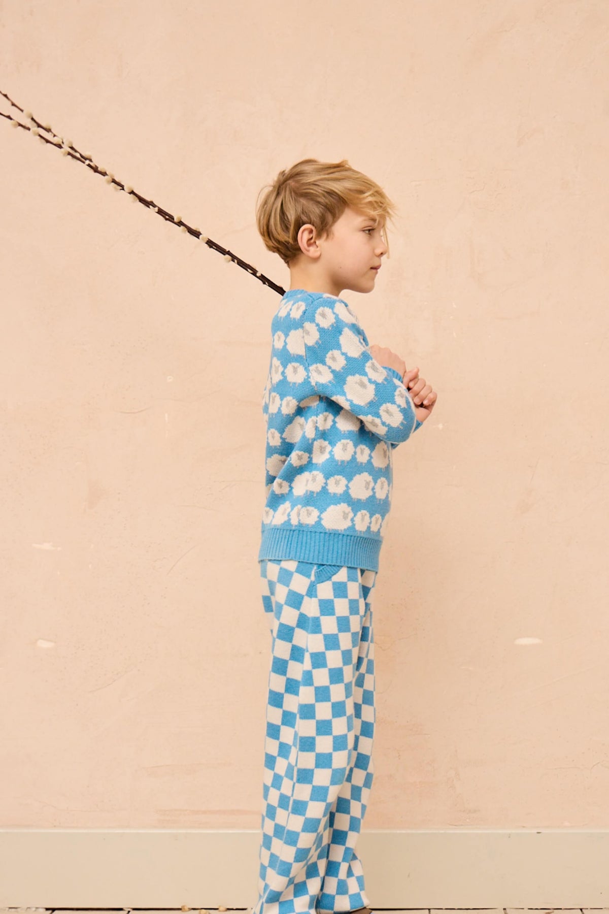 Flock of Sheep Jumper | Iceland Blue — image 5 of 6