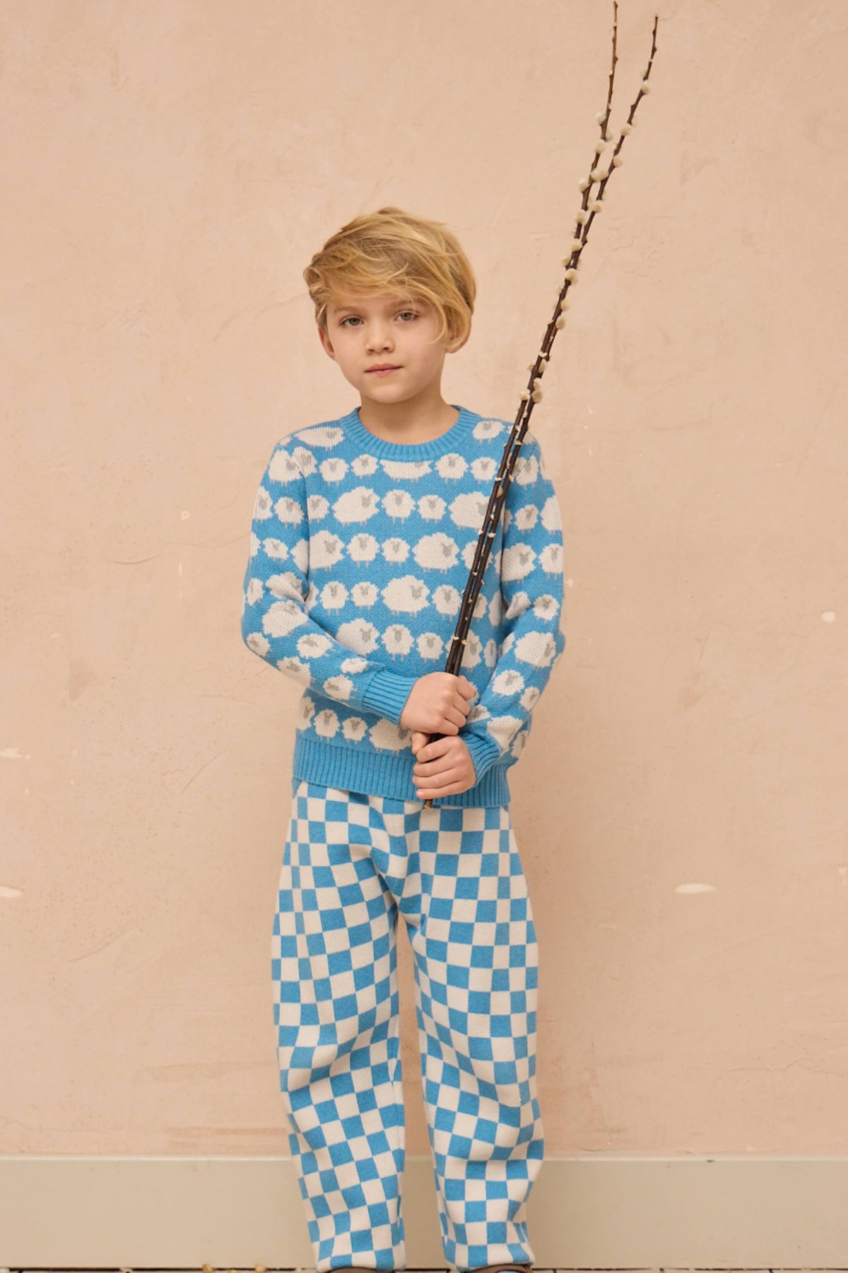 Flock of Sheep Jumper | Iceland Blue — image 6 of 6