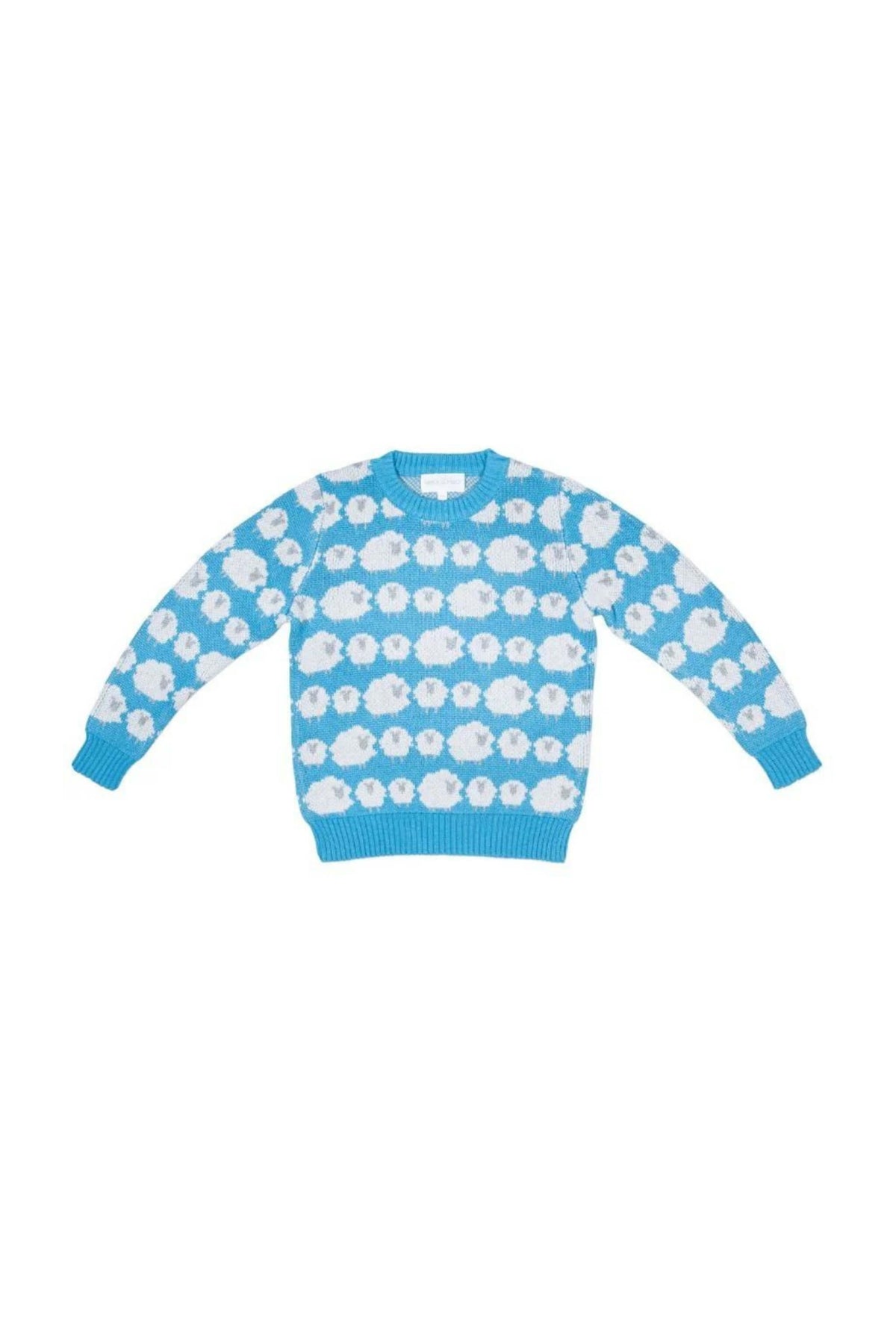 Flock of Sheep Jumper | Iceland Blue — image 2 of 6