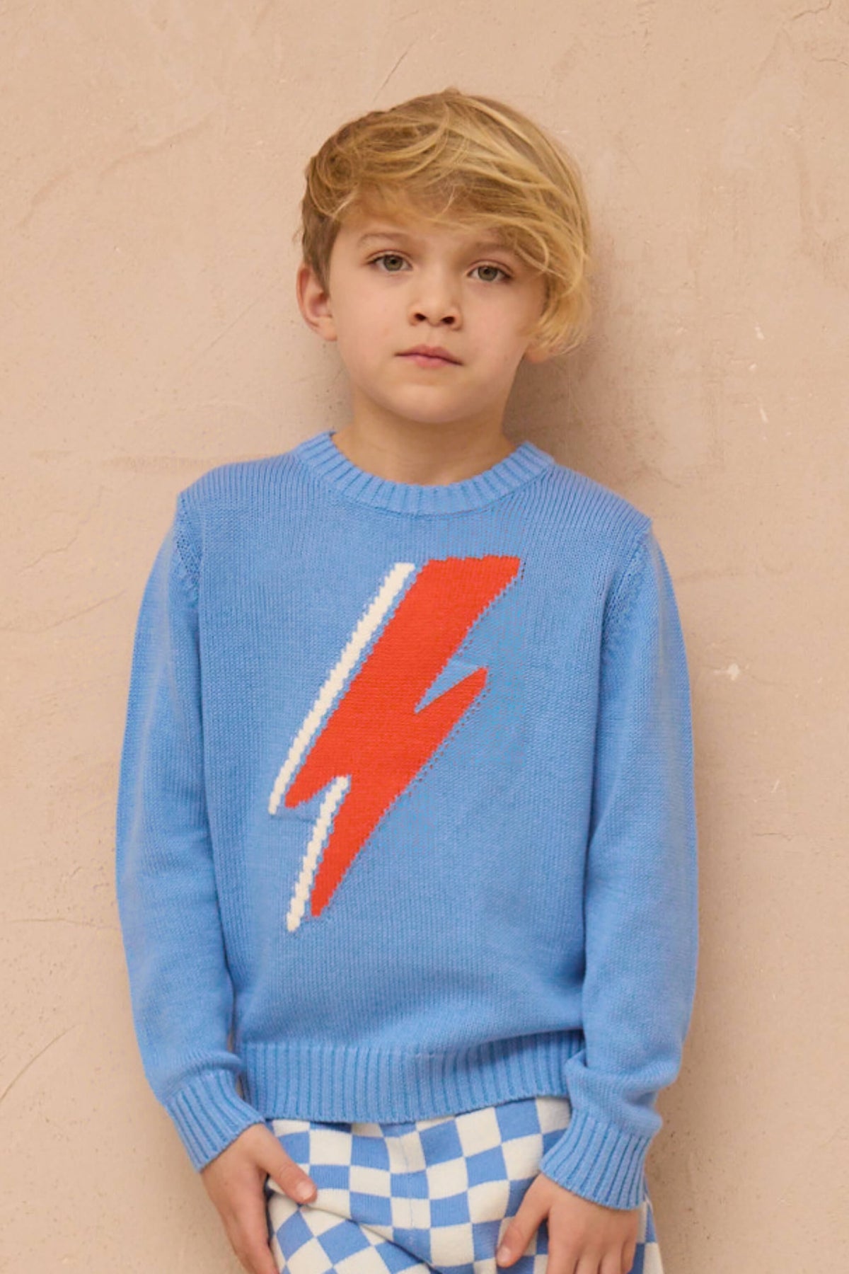 Lightning Bolt Jumper | Azure — image 5 of 7