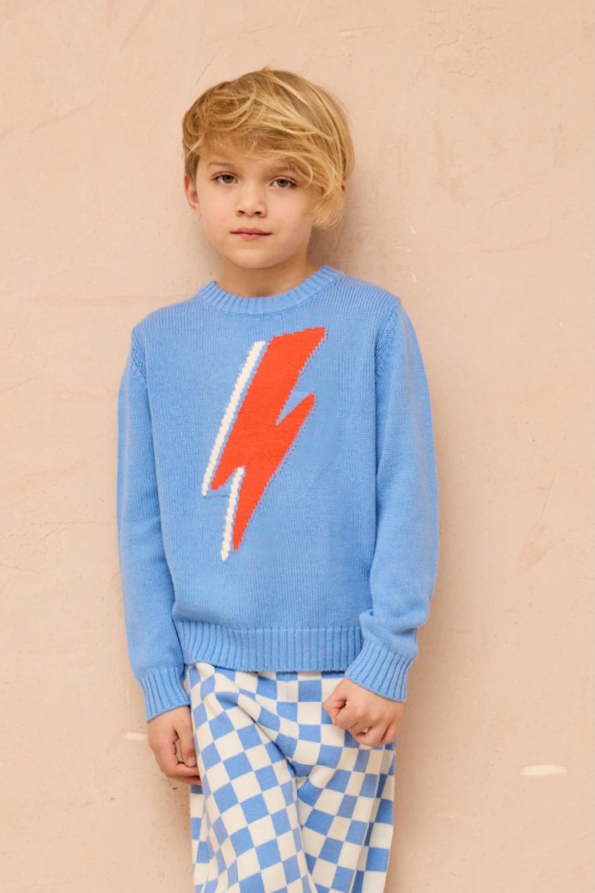Lightning Bolt Jumper | Azure — image 7 of 7