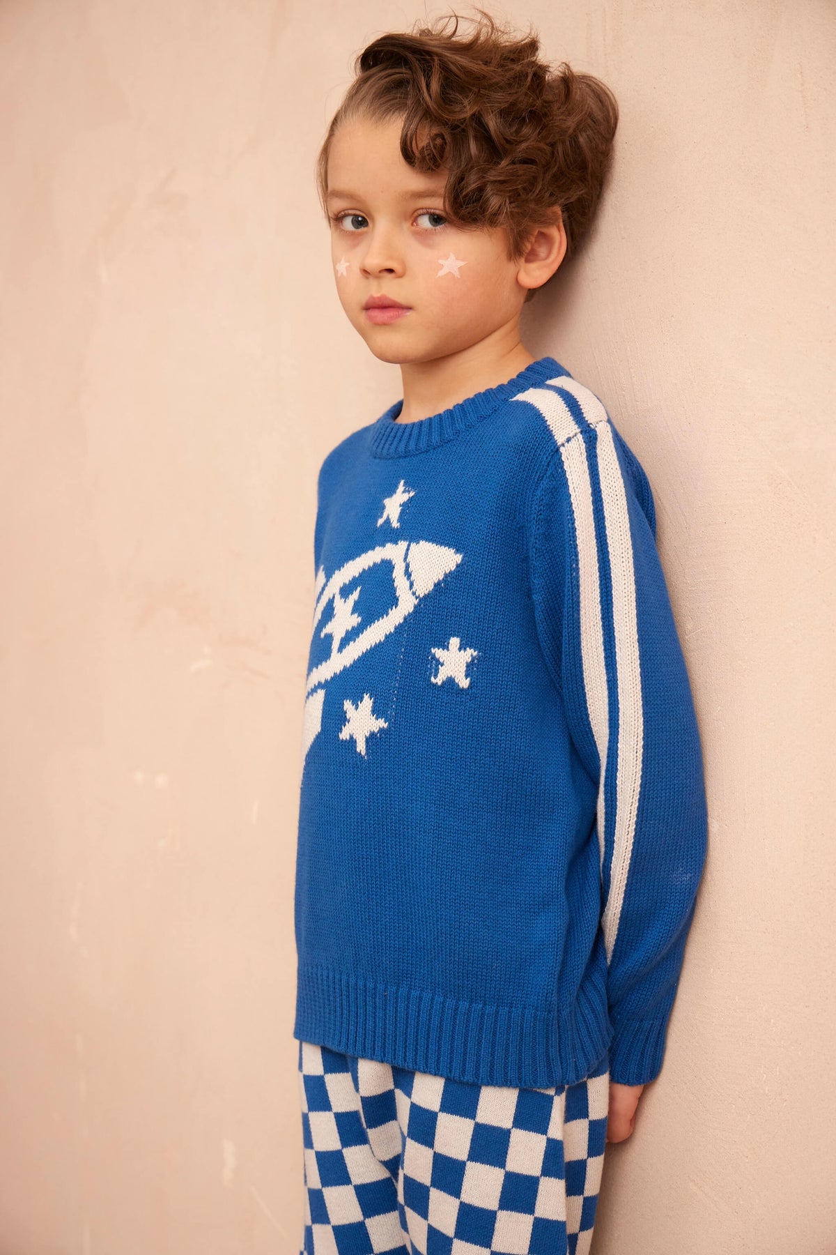 Striped Rocket Jumper | Cobalt — image 5 of 7