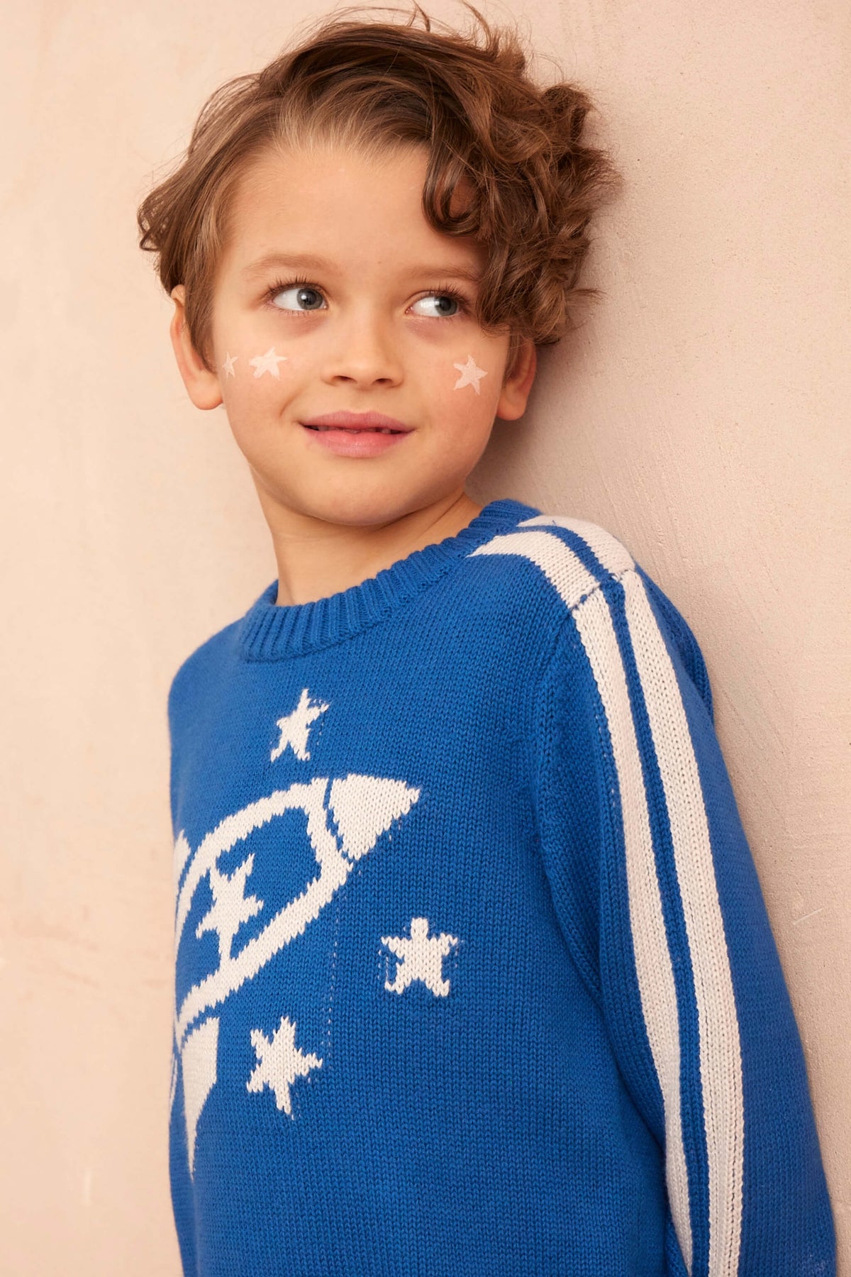 Striped Rocket Jumper | Cobalt — image 6 of 7