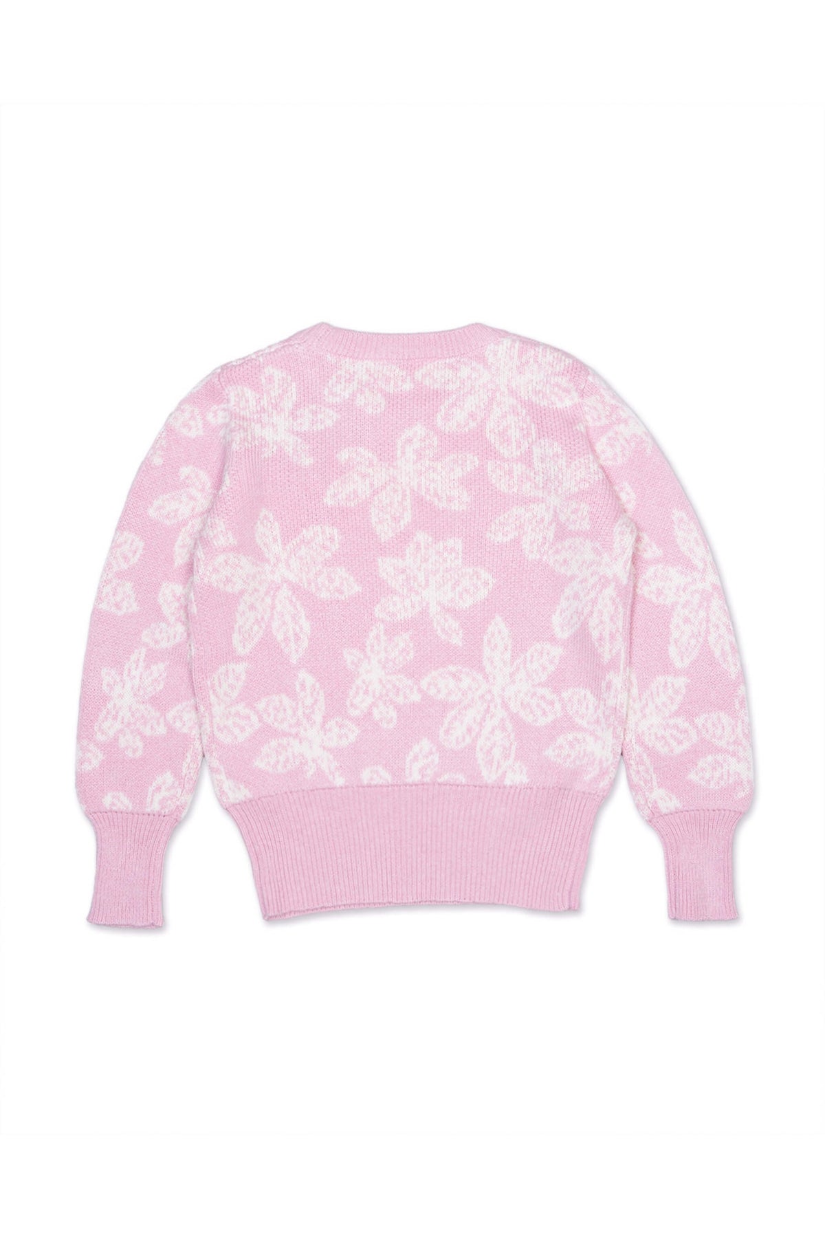 Chestnut Leaves Jumper | Bubble Gum — image 4 of 7
