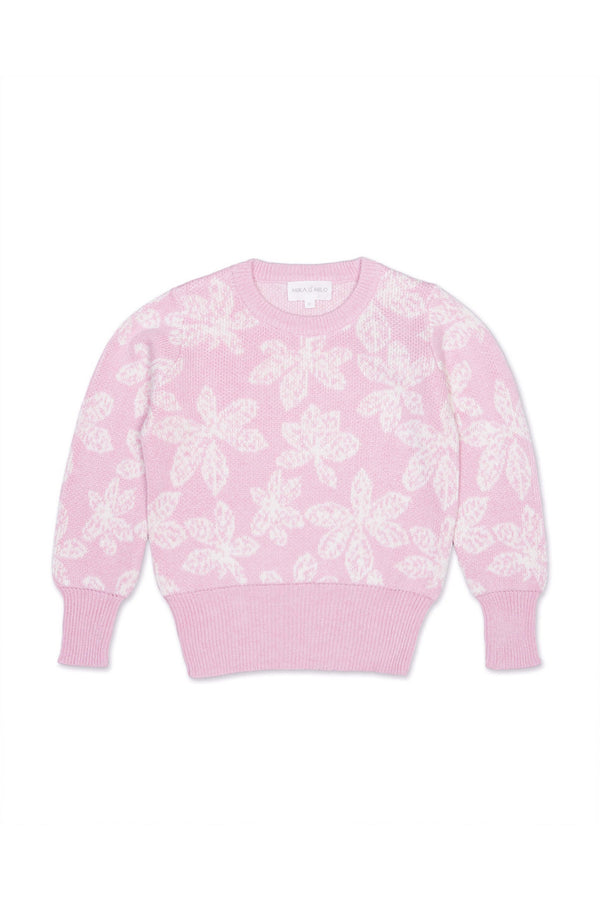 Chestnut Leaves Jumper | Bubble Gum
