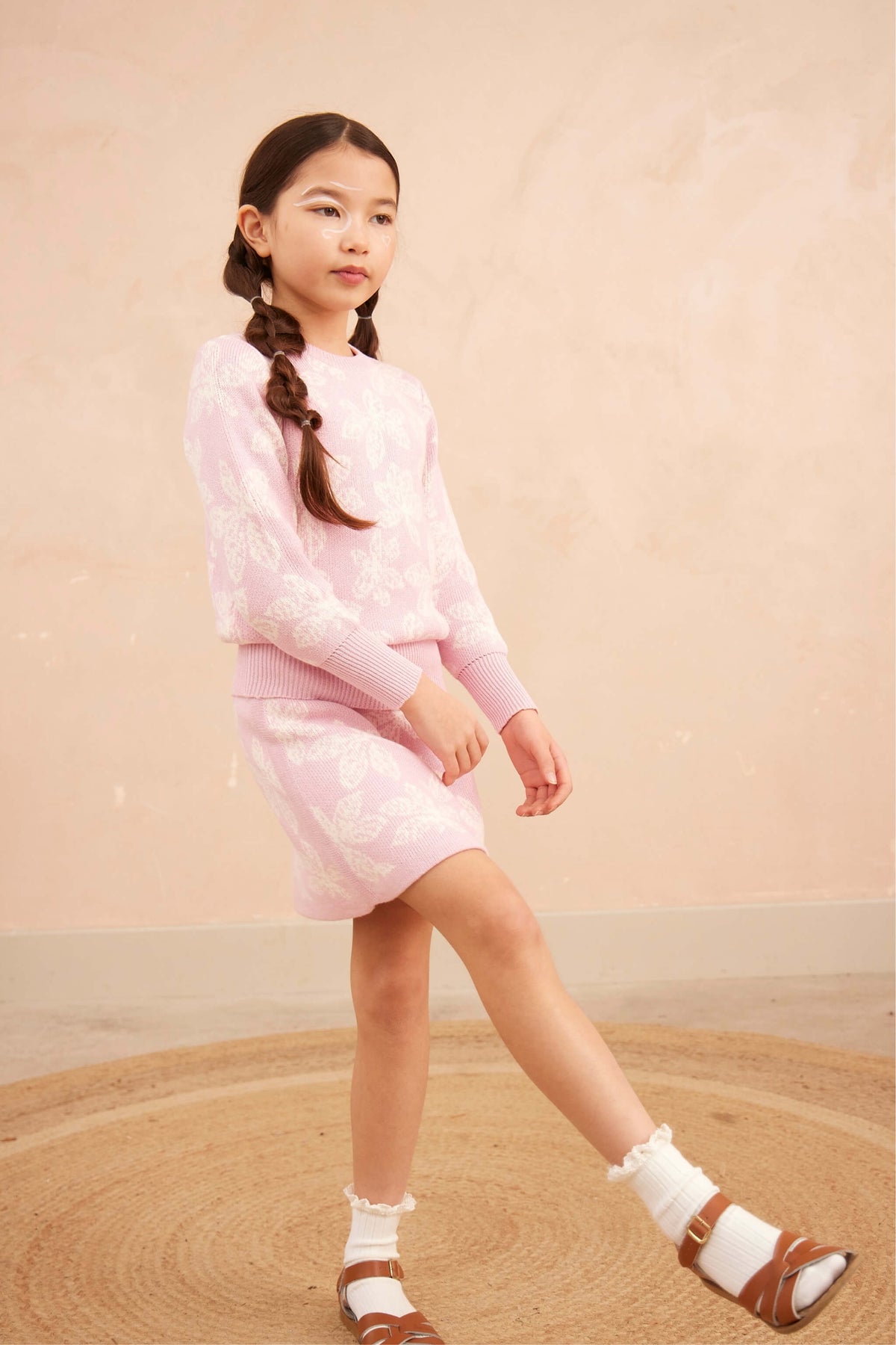 Chestnut Leaves Jumper | Bubble Gum — image 5 of 7