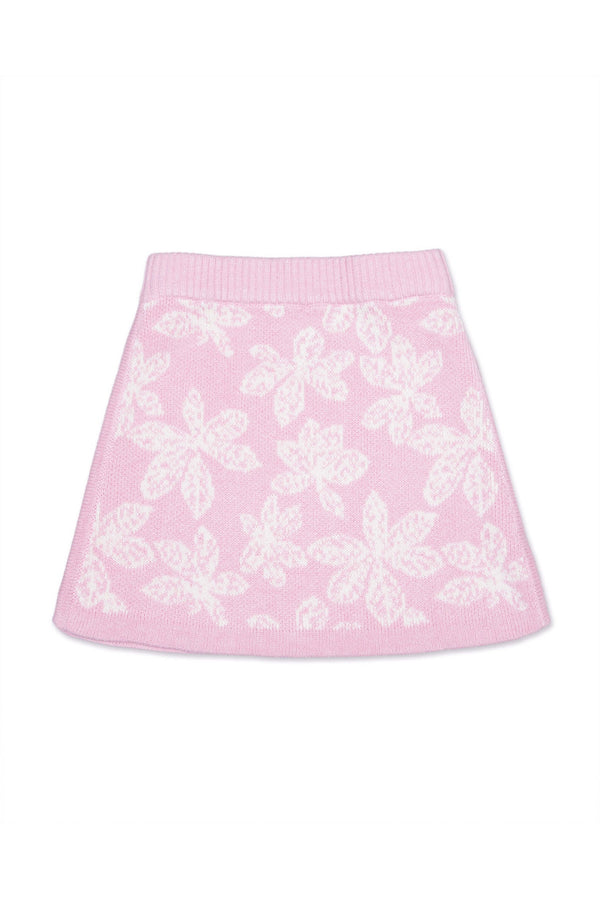 Chestnut Leaves Skirt | Bubble Gum