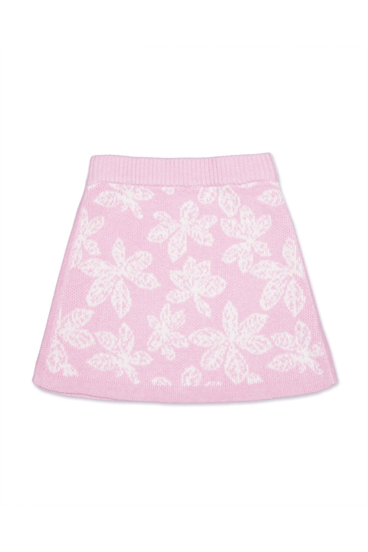 Chestnut Leaves Skirt | Bubble Gum — image 2 of 7