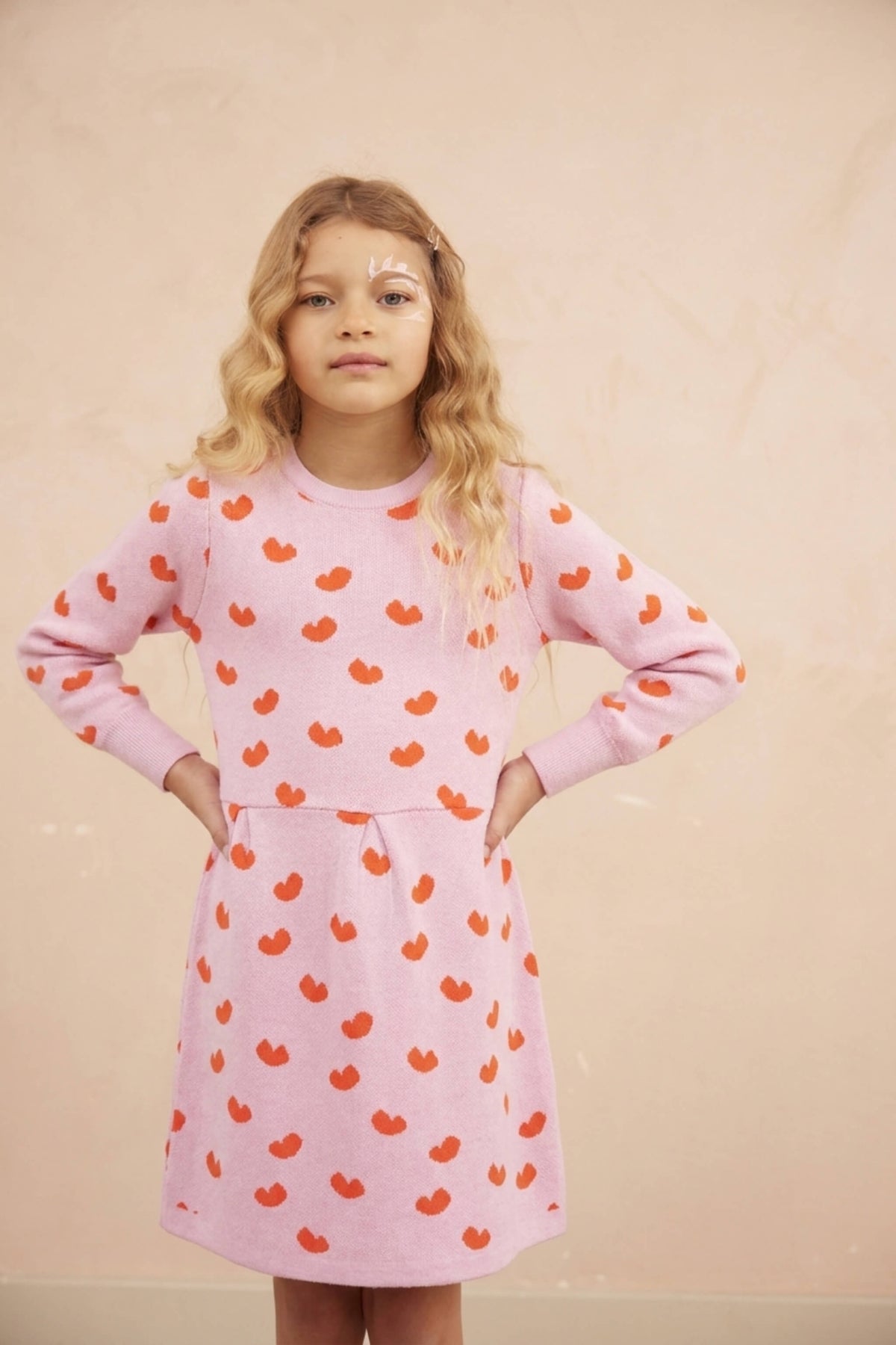 Love Hearts Dress | Bubble Gum — image 7 of 7