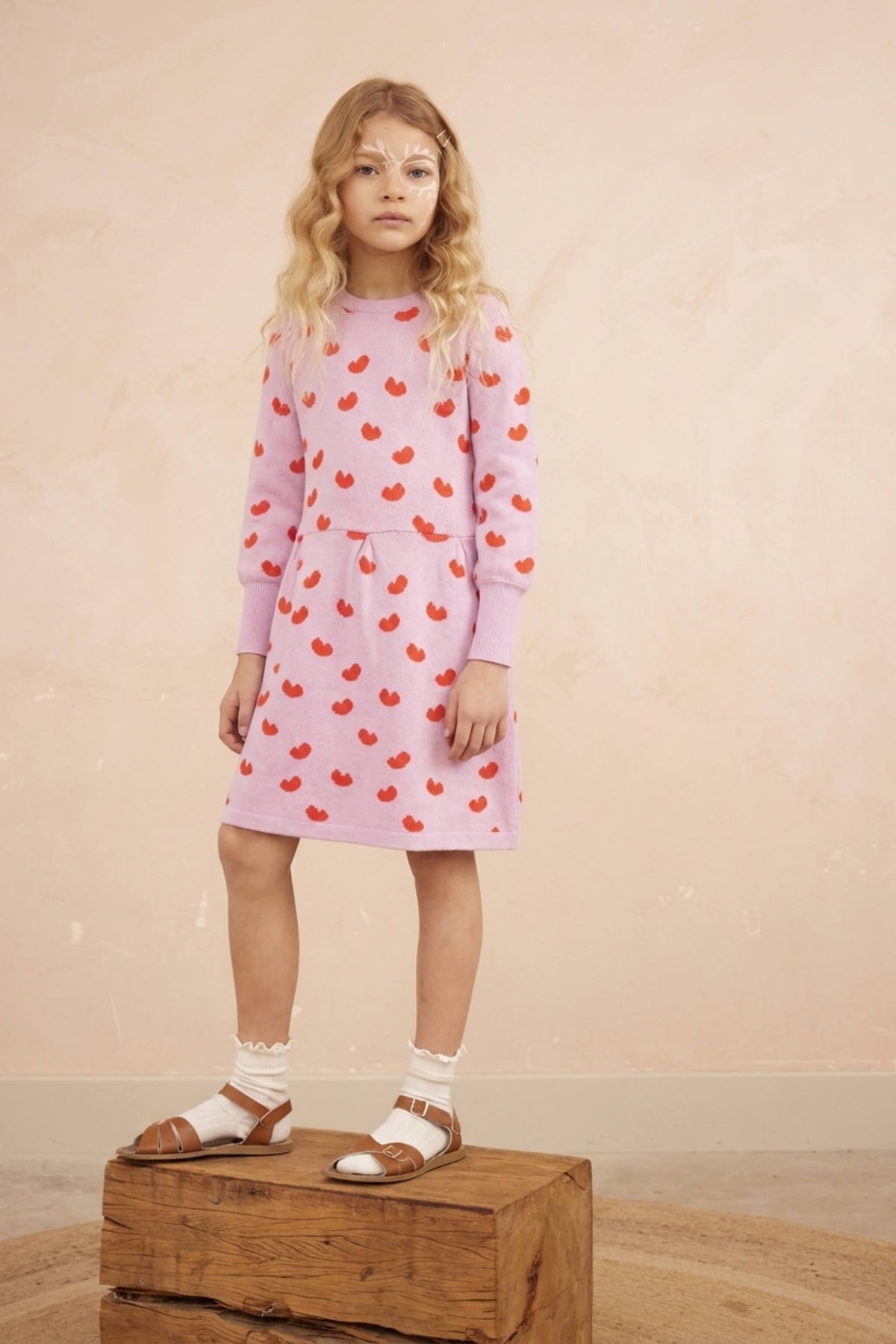 Love Hearts Dress | Bubble Gum — image 5 of 7