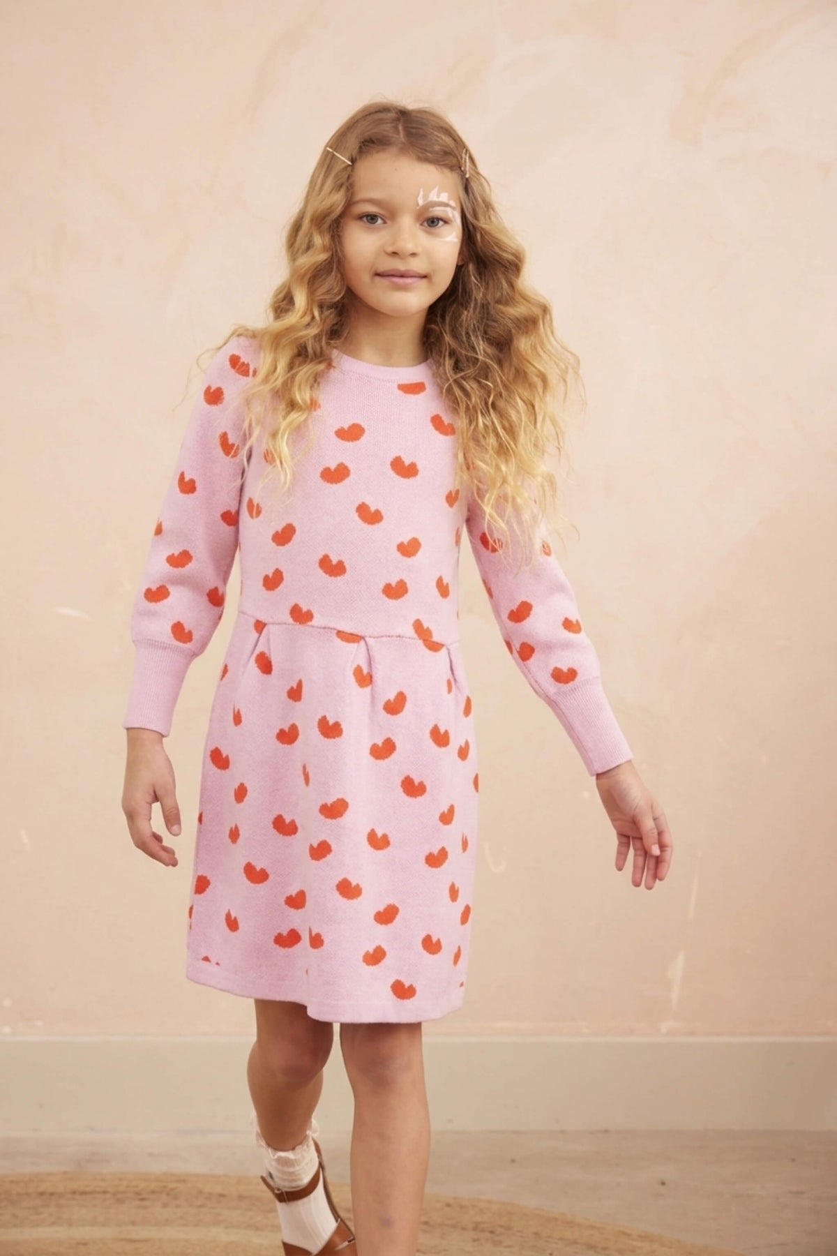 Love Hearts Dress | Bubble Gum — image 1 of 7