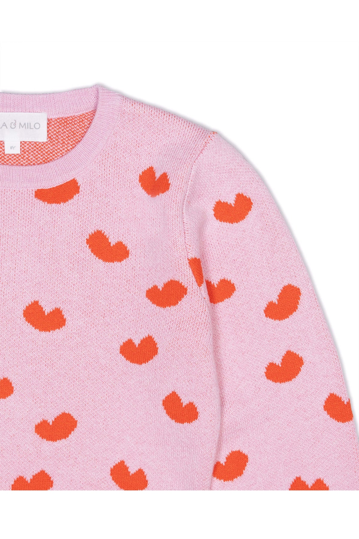 Love Hearts Dress | Bubble Gum — image 3 of 7