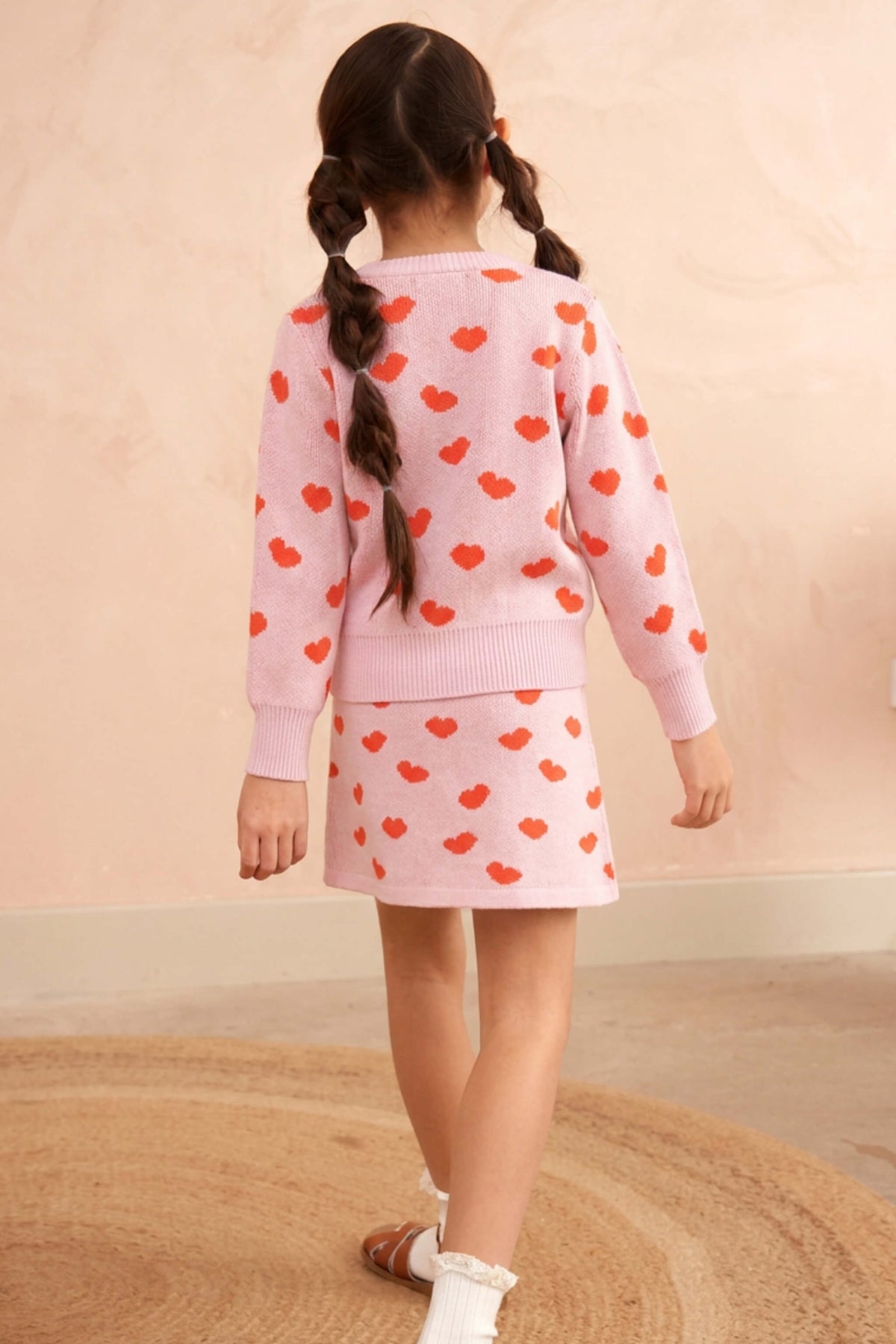 Love Hearts Skirt | Bubble Gum — image 6 of 7