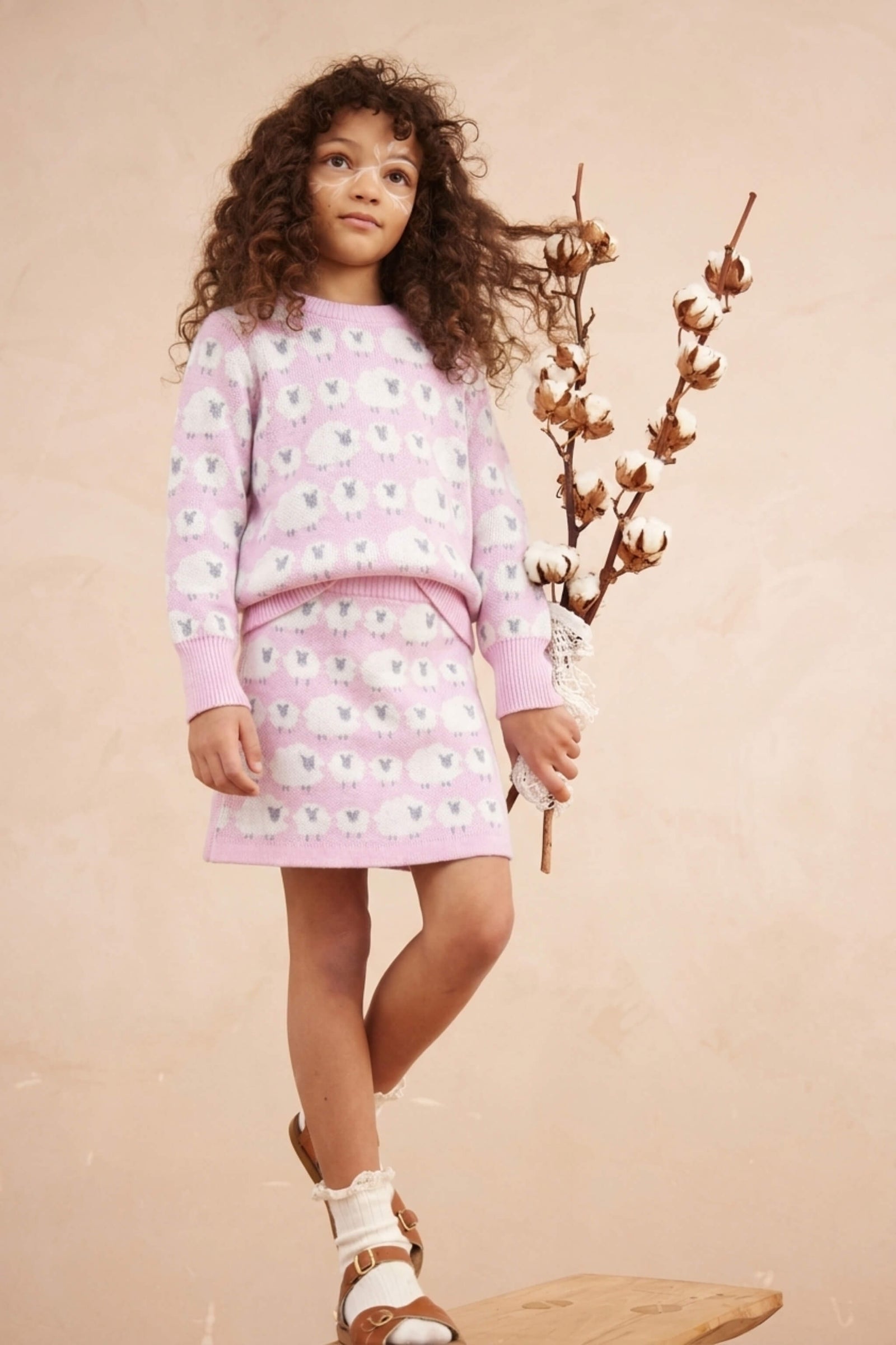 Little Bo Peep Jumper | Bubble Gum