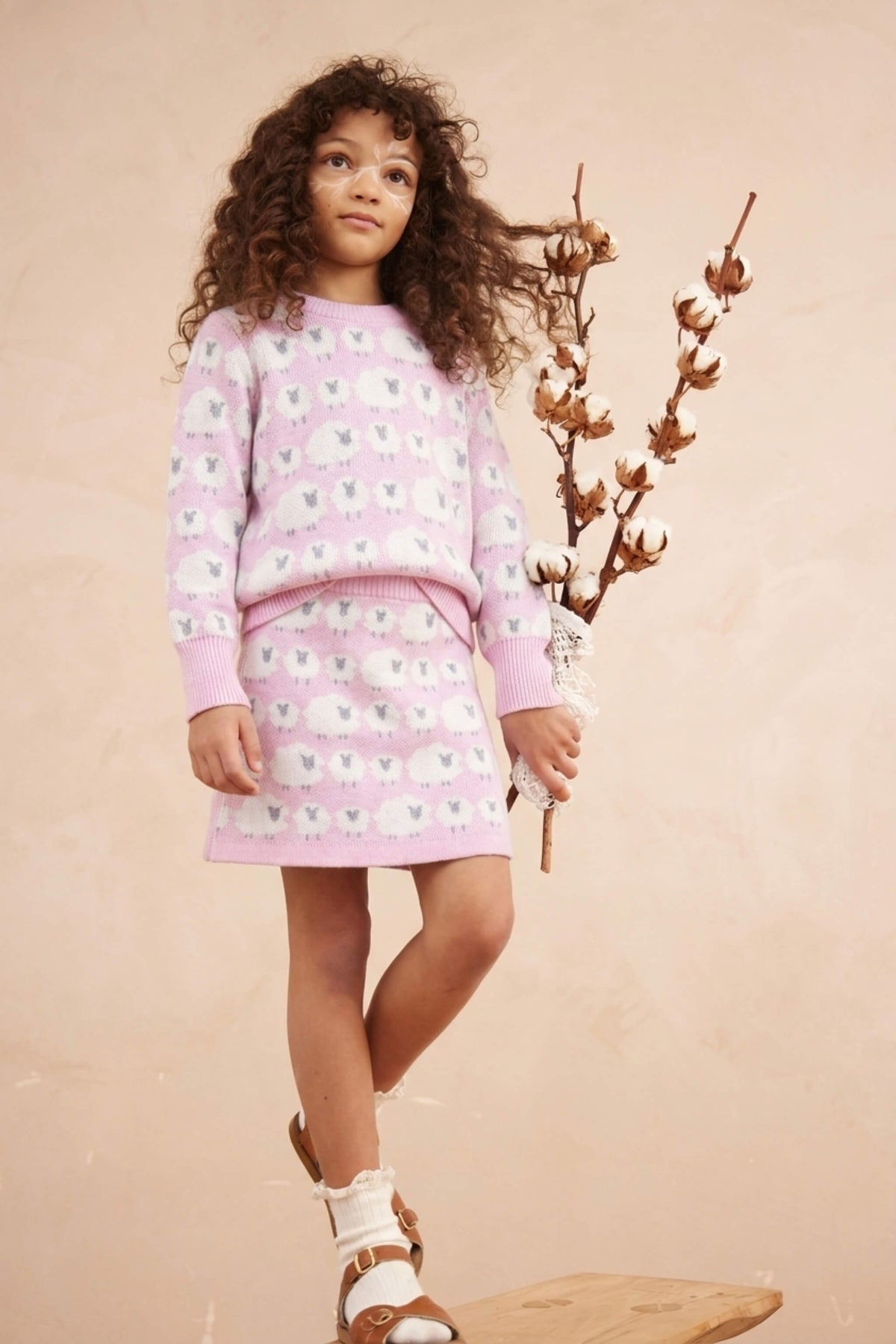 Little Bo Peep Jumper | Bubble Gum — image 1 of 7