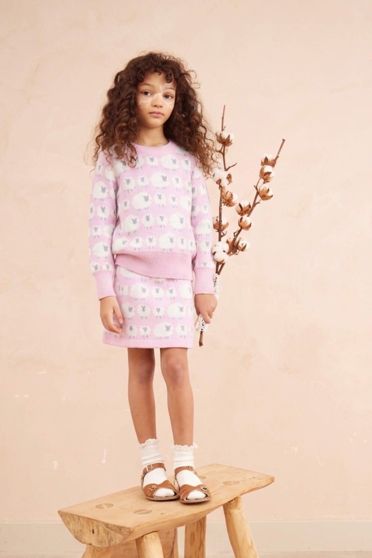 Little Bo Peep Jumper | Bubble Gum — image 5 of 7