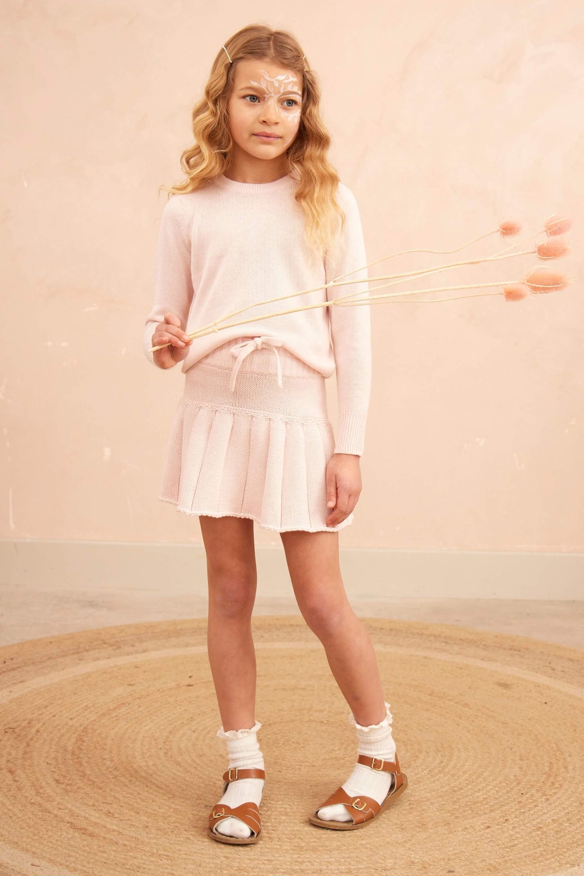 Pleated Tennis Skirt | Blush — image 6 of 7