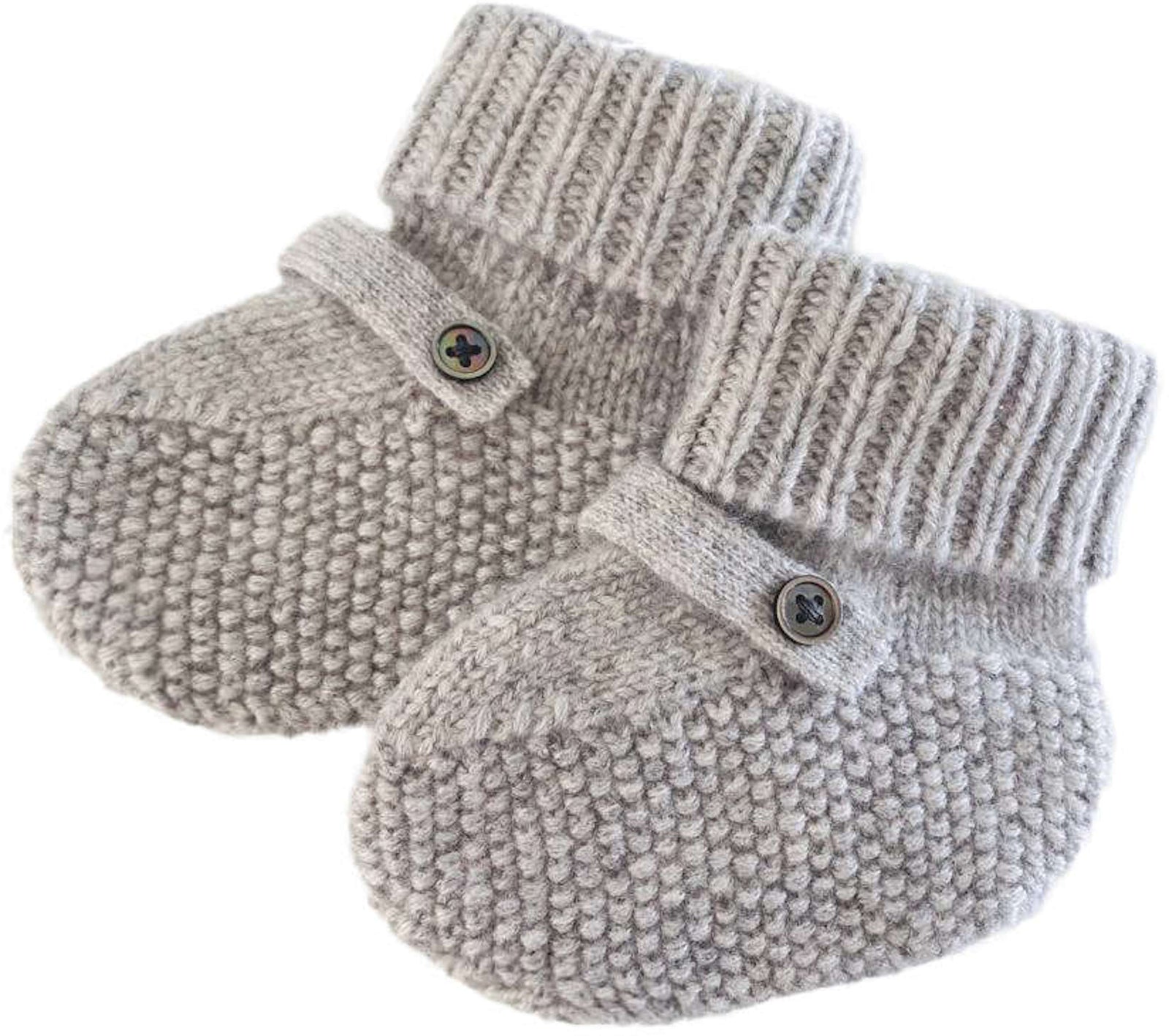 MIKA & MILO Baby Shoes | 100% cashmere - - organic cotton cashmere