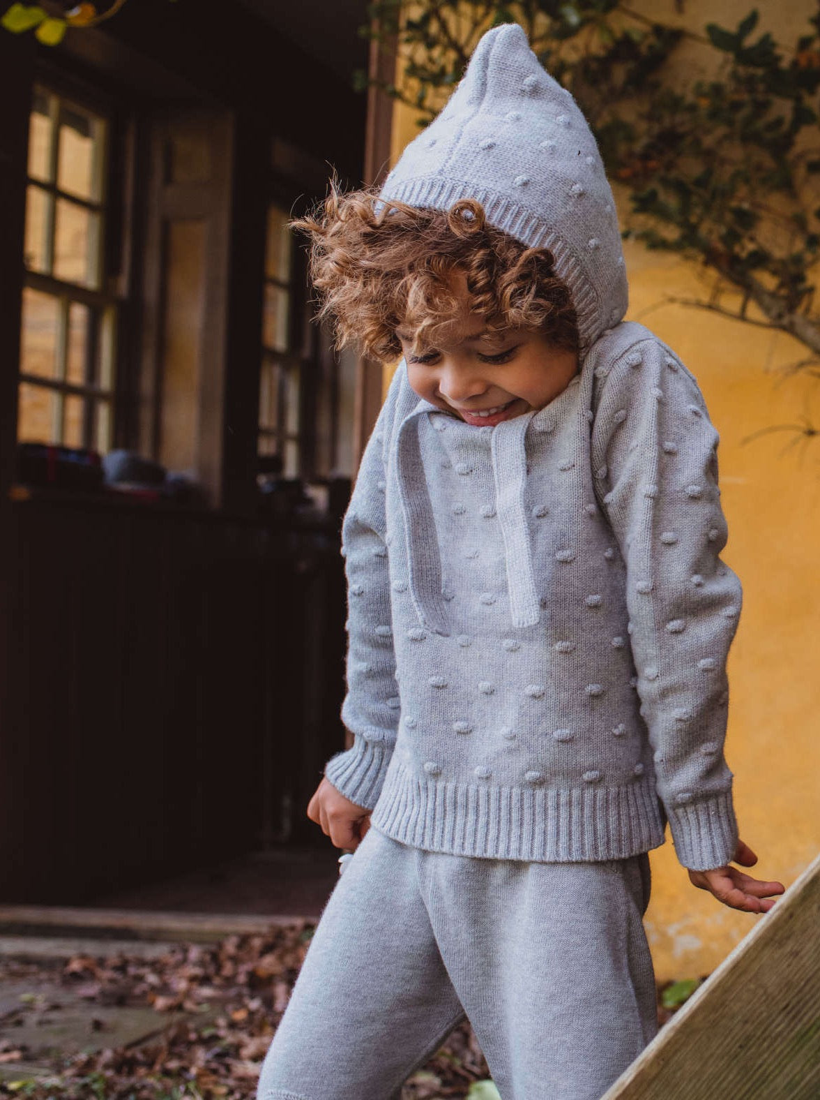MIKA & MILO Popcorn Jumper | cashmere/merino - - organic cotton cashmere