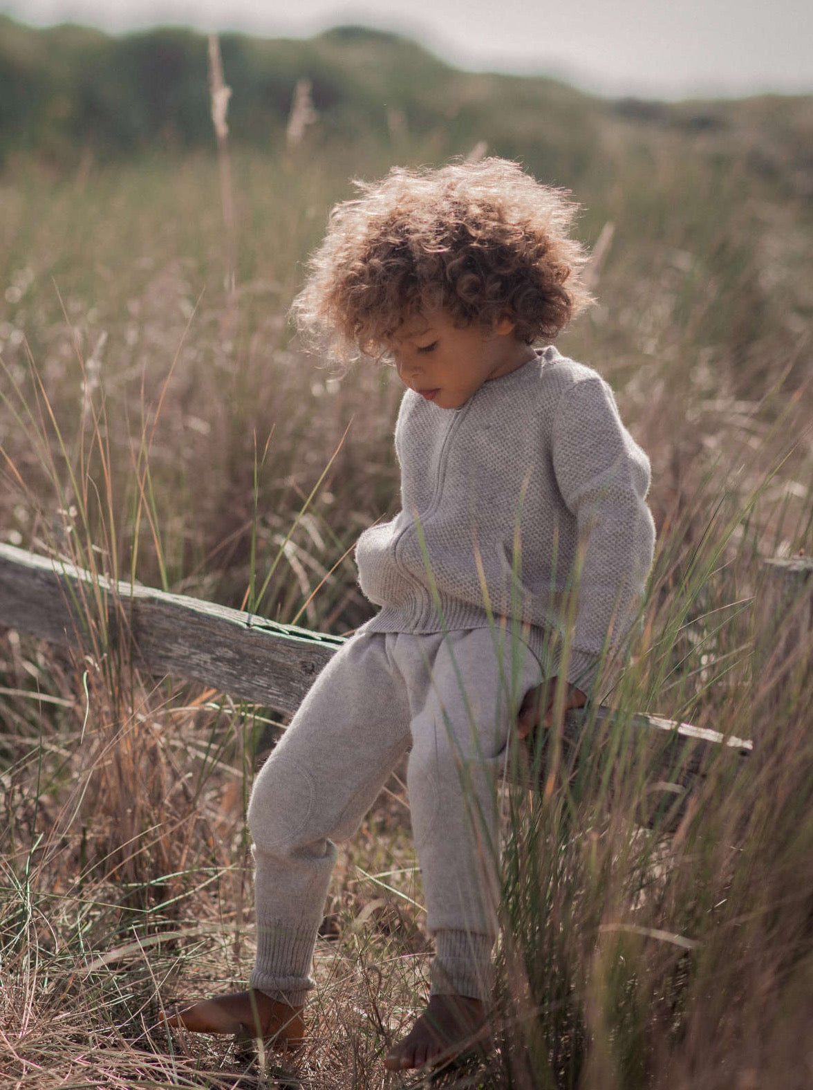 MIKA & MILO Boy Pants| 100% cashmere - - organic cotton cashmere